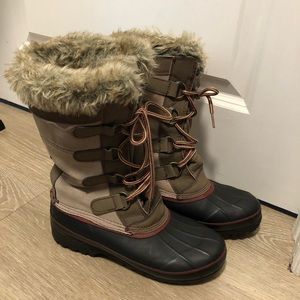 Khombu ladies winter snow ski boots size 7